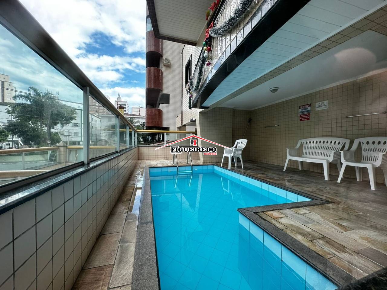 Apartamento com 1 dormitório à venda, 42 m² por R$ 355.000 - Vila Guilhermina - Praia Grande/SP - foto 3