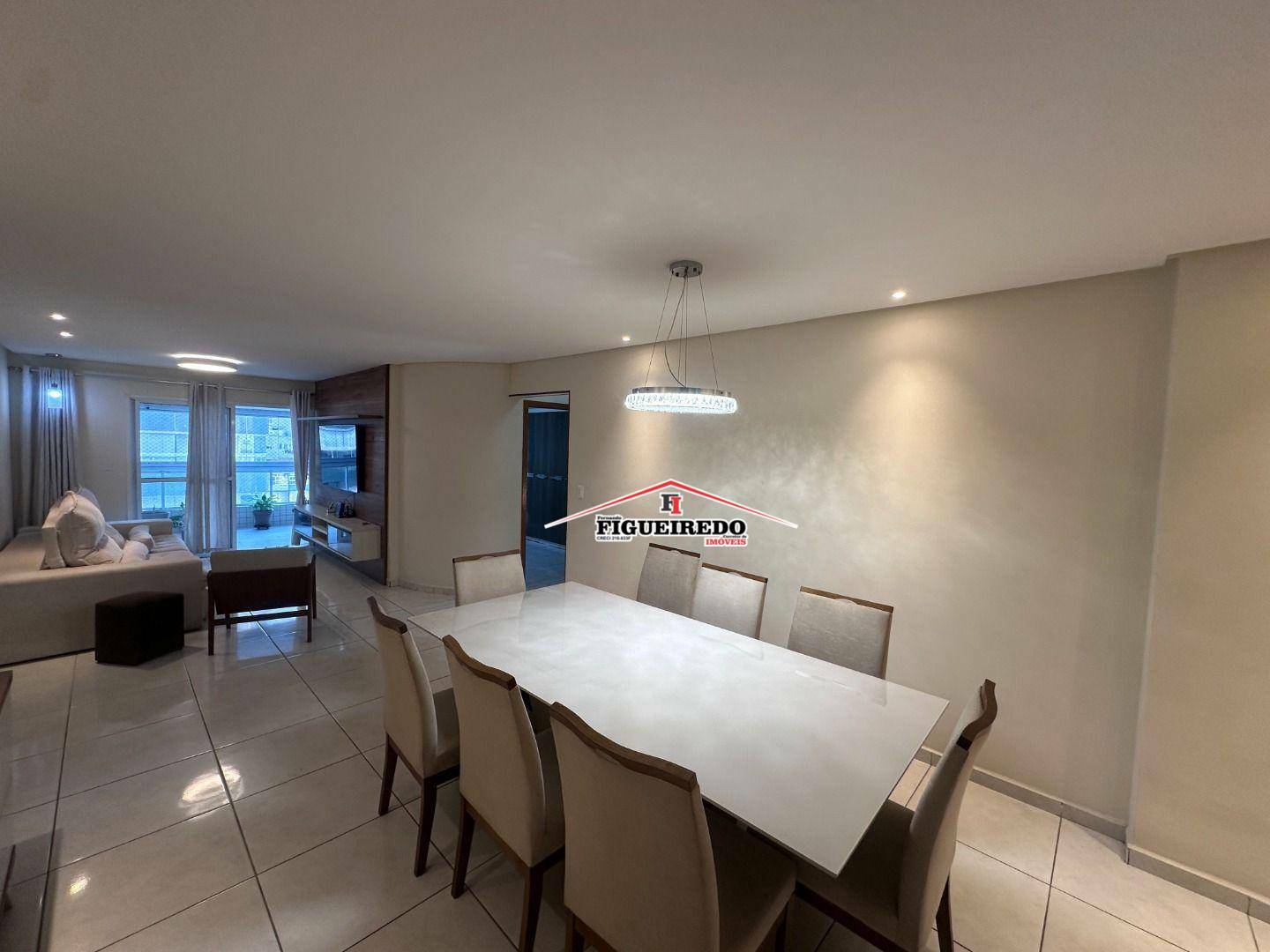 Apartamento com 3 dormitórios para alugar, 140 m² por R$ 6.800/mês - Canto do Forte - Praia Grande/SP - foto 2