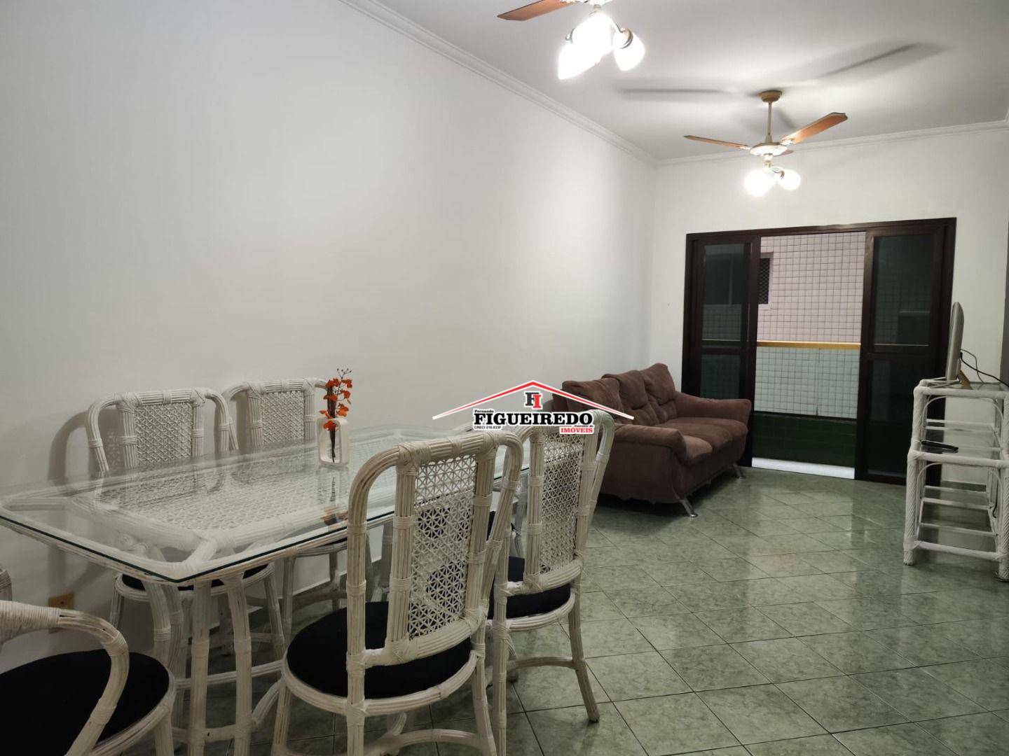 Apartamento com 2 dormitórios para alugar, 78 m² por R$ 3.800,02/mês - Canto do Forte - Praia Grande/SP - foto 2