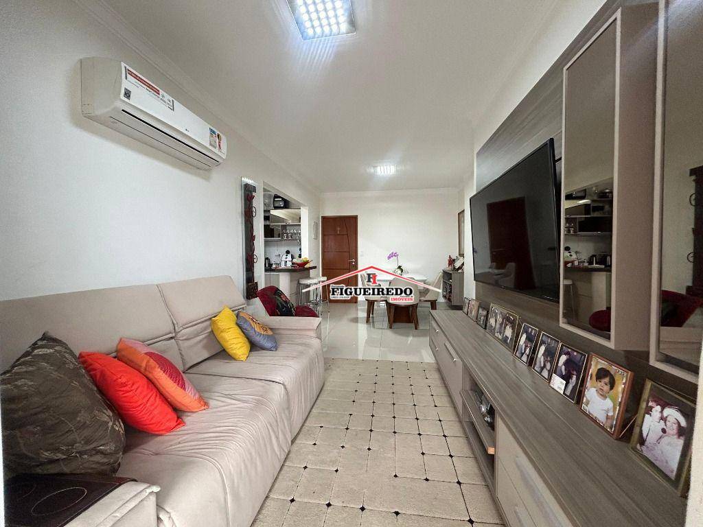 Apartamento com 1 dormitório para alugar, 52 m² por R$ 2.400/mês - Vila Guilhermina - Praia Grande/SP