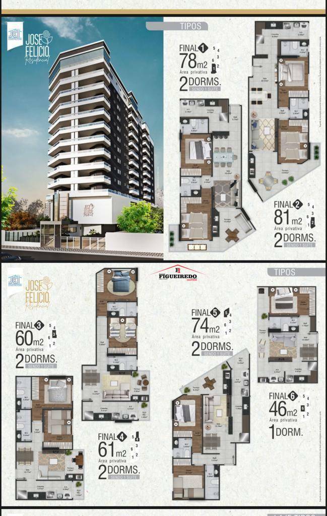 Apartamento com 2 dormitórios à venda, 79 m² por R$ 339.000,00 - Mirim - Praia Grande/SP - foto 3