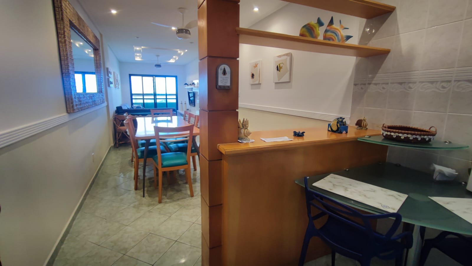 Apartamento mobiliado para alugar no Canto do Forte foto 2