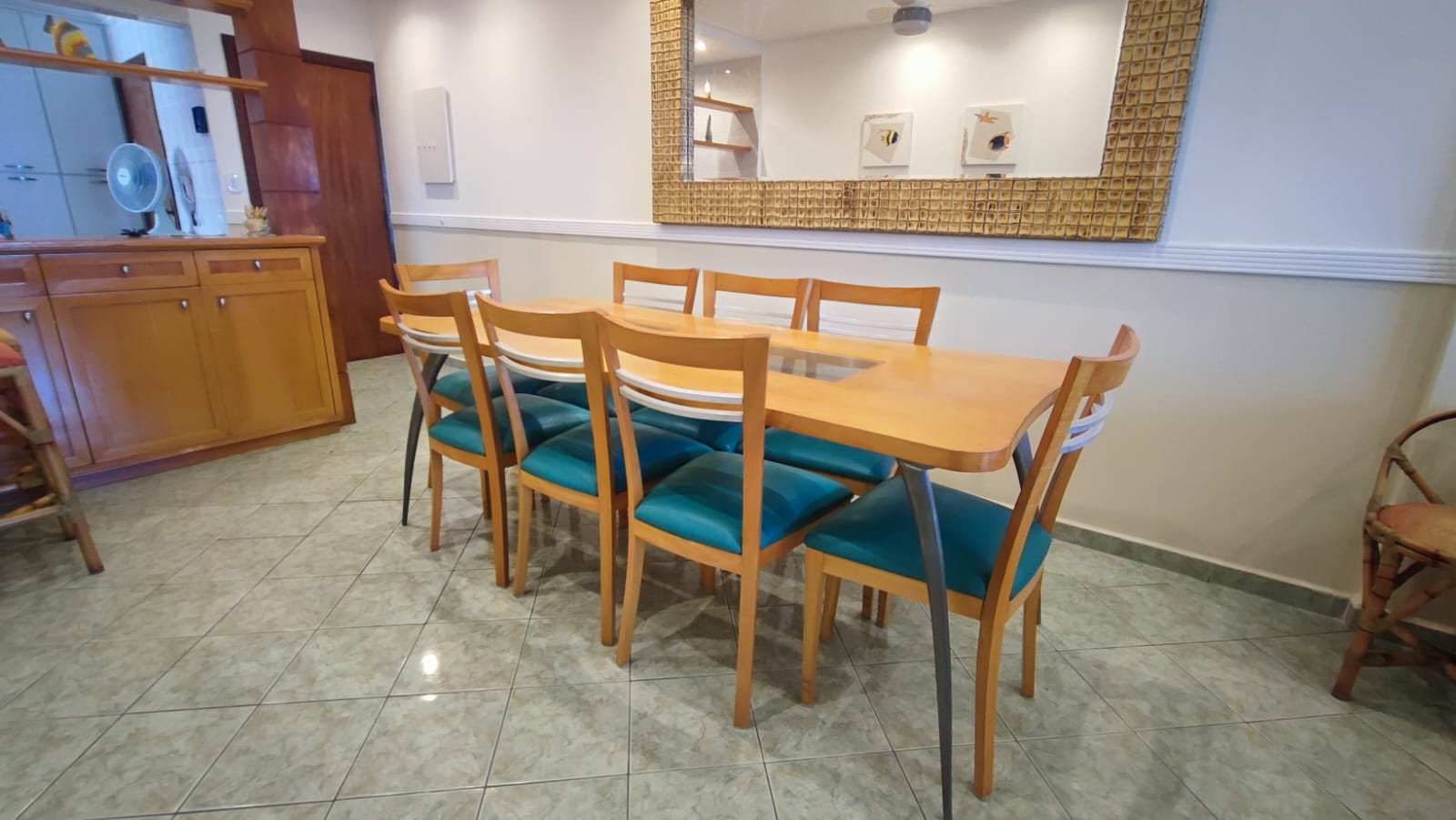 Apartamento mobiliado para alugar no Canto do Forte foto 3