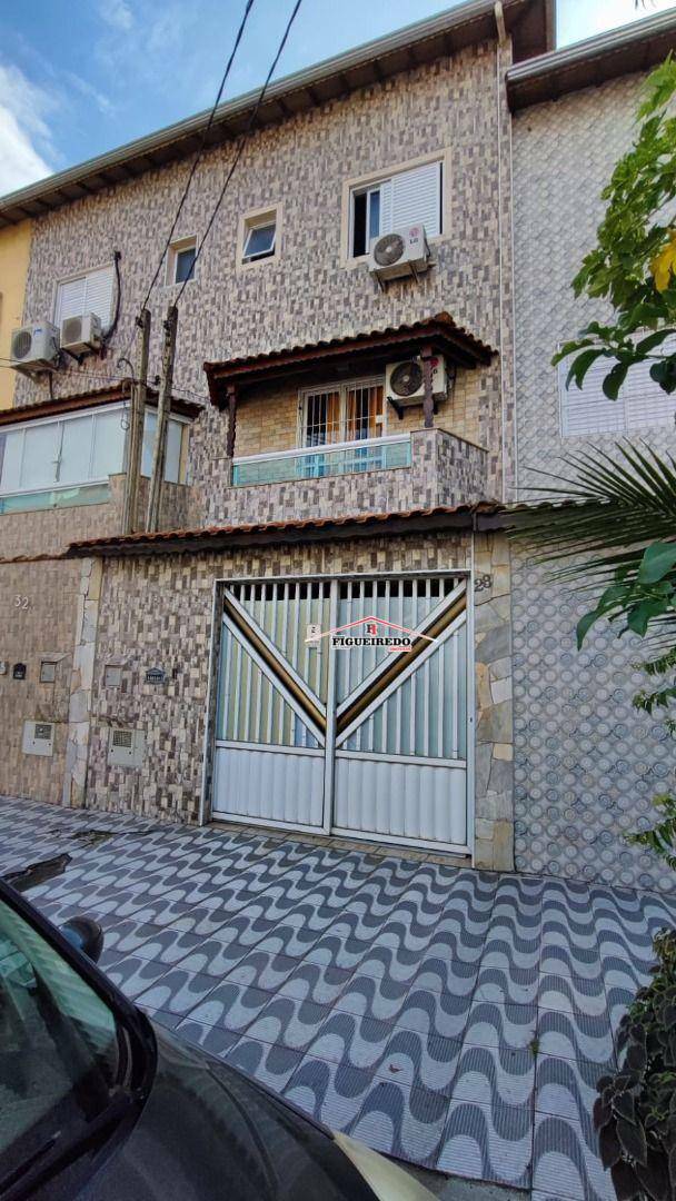Sobrado à venda, 111 m² por R$ 636.000,00 - Guilhermina - Praia Grande/SP