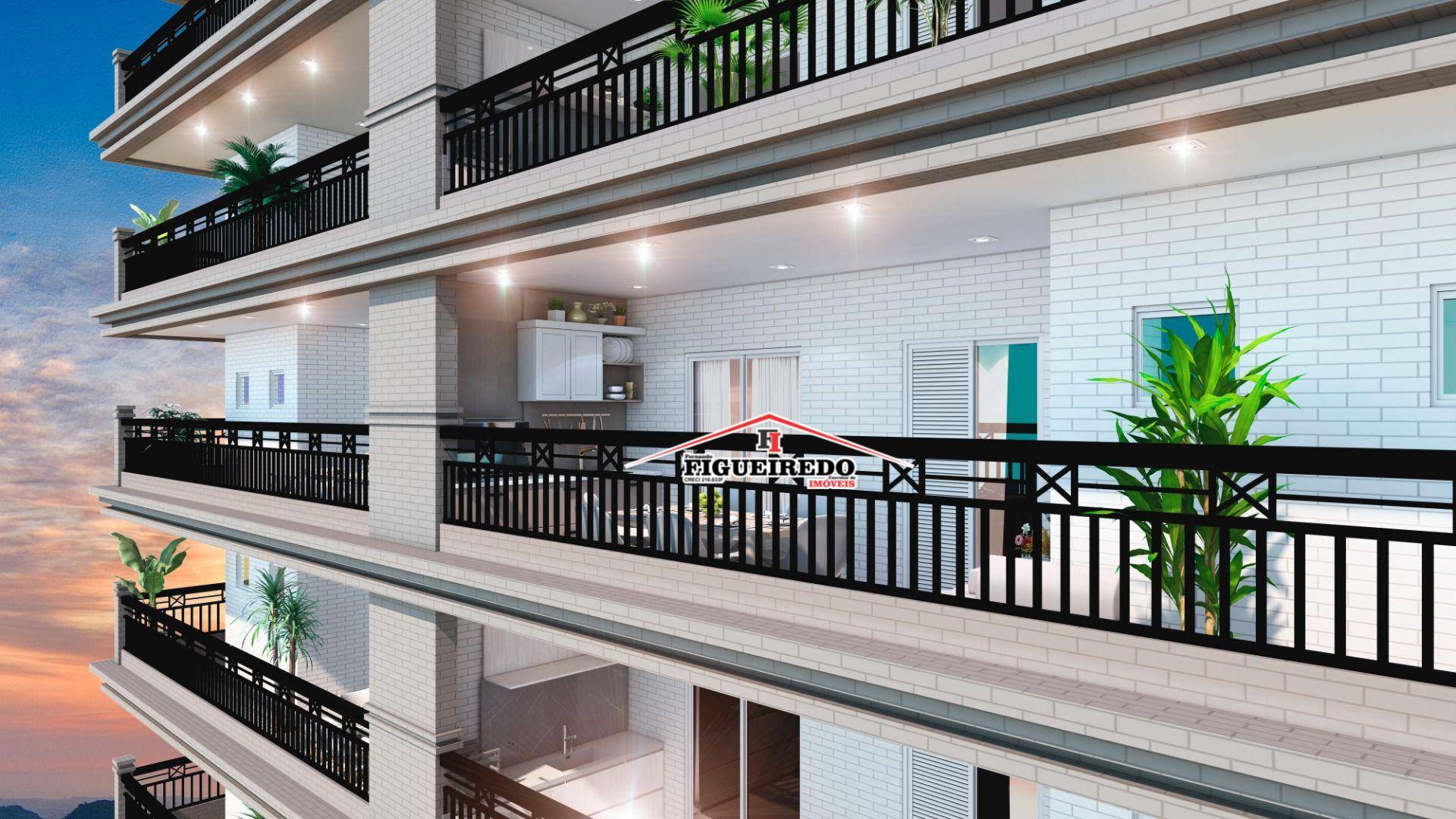 Apartamento com 2 dormitórios à venda, 90 m² por R$ 851.979,00 - Vila Guilhermina - Praia Grande/SP - foto 3
